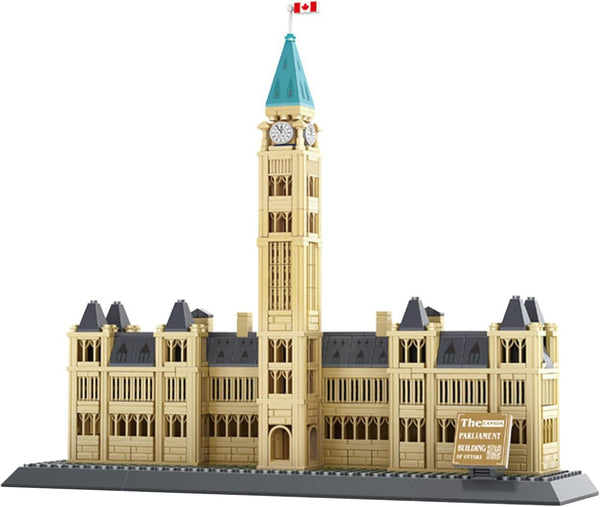 Oichy Building Blocks Set, Parliament Hill Architecture Model Kits, 608 PCS Creative Toy for Adults and Kids