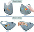 Silicone Baby Bibs Adjustable, Soft, Waterproof & Durable, with Large Food-Catching Pocket, Feeding-Friendly