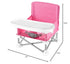 SereneLife Baby Seat Booster -Space Saver Toddler Booster Seat - Portable Pop and open Sit Folding Booster Feeding