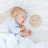 Hganxiu Sign,4 Inch Baby Announcement Sign Name,Hello World Newborn Wooden Welcome Baby Milestone Signs