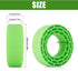 INJORA Silicone Rubber Inserts for 68-72mm 1.3" Tires, 4pcs (Green)