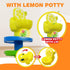 22 45 13 WEofferwhatYOUwant Potty Ball Drop Tower Toddler STEM Piece Toy with Lemon Toilet, Hour LED Motion Activated