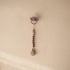 100% mushie Silicone Baby Pacifier Clip BPA Free | Eva (Ash)