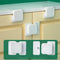Cabinet Lock for Children - Safety Lock for Cabinets, Drawers, Refrigerators, Windows, Easy to Install (5 Flat Lock + 5