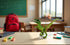 Velociraptor Dinosaur Toy Figurine with Moving Jaw, Detail Raptor Action Figure for Kids Birthday Gift, Green