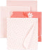 Carter's Baby 4-Pack Receiving Blankets (Pink)