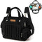 FHELAD Small Diaper Bag Backpack, Toddler Diaper Bags Waterproof Multi-Function Newborn Baby