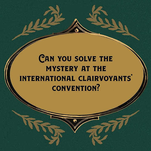 Murder Most Puzzling: The Clairvoyants' Convention 500-Piece Puzzle