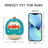 Tummy 3-12 Musical Wobbler Toy, Tinabless Roly Poly Baby Toys, Dinosaur-Duck Time Toy | Tumbler Wobbler Toys