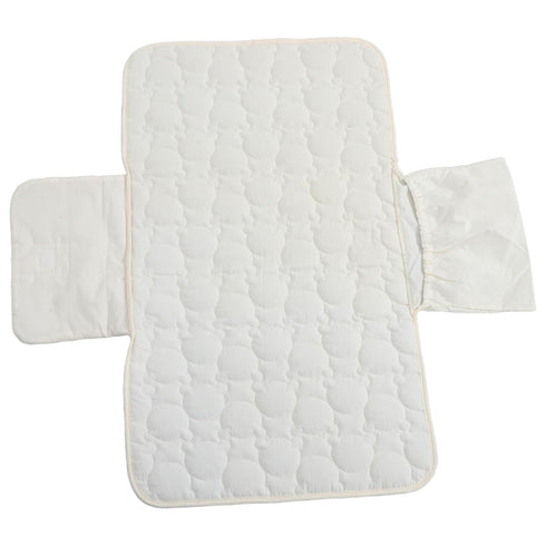 SUPVOX Portable Changing Pad and Waterproof Diaper Mat for Infants, Foldable Cotton