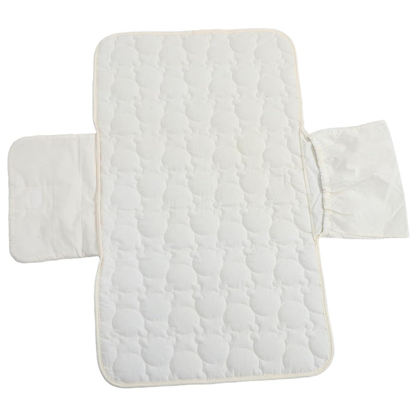SOPOTUTU Portable Diaper Changing Pad Waterproof Travel Nappy Mat Foldable Cotton Changing Mat