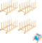 Wooden Puzzle Display Stand, 4 Pcs Puzzle Storage Rack and Organizer for Kids and Adults Craft Collection Lovers