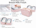 MaddiSol 2 Packs, Breast Milk Cooler Bag for Working Moms, Insulated Travel Bag with Ice Leakproof Breastmilk Storage