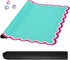 (31.5 31.5) TIASUSAN Green Mahjong Mat x with Black Carrying Bag, Anti-Slip, Noise-Reducing Mahjong Mat for Table