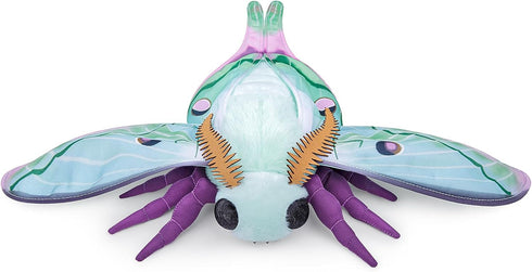 Frankiezhou Home 16in, Luna Moth Plush Toy, Large Luna Moth Stuffed Animals Realistic Soft Big Moth Plushie Model Toy