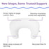 Boppy Nursing Pillow, Bare Naked - Larger, More Supportive Pillow for Breastfeeding and Bottle Feeding with Higher