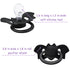 Adult-Sized Black Bat Pacifier - LittleForBig Bigshield Generation-II
