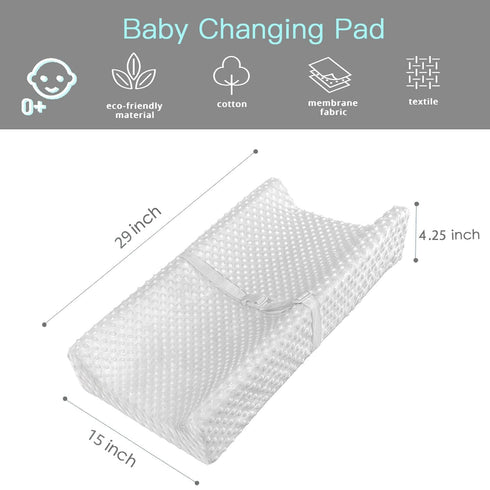 YENING 29 15 Mini Changing Pad Small x with Washable Cover Waterproof Baby Diaper Changing Pad for Dresser Table Pad
