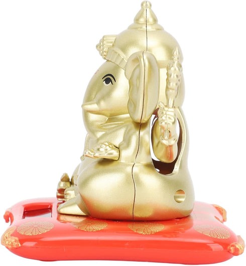 Solar Swinging Elephant Toy, Solar Automatic Bobble Head Toy, Lucky Decoration for Dashboard