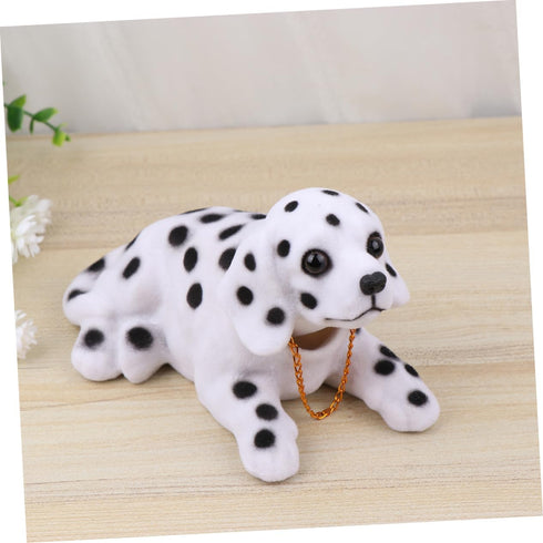 Car Adornment Dashboard Decorations, Puppy Car Dashboard Bobblehead Statues for Car, Shaking Head Toy Playset
