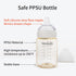6oz, 0+ Mombella PPSU Baby Bottles Anti Colic Baby Bottle with Slow Soft Silicone Nipple, Milk Bottle for Newborn