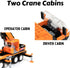 Set (475pcs) Set! Block Builder Mobile Crane Building Block and Construction Tower Crane. Two Building Kits in one Toy