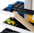 Theo Klein Michelin Car Service Mechanic Station Kids Wooden Toy Playset with 1 Play Car and Accessories