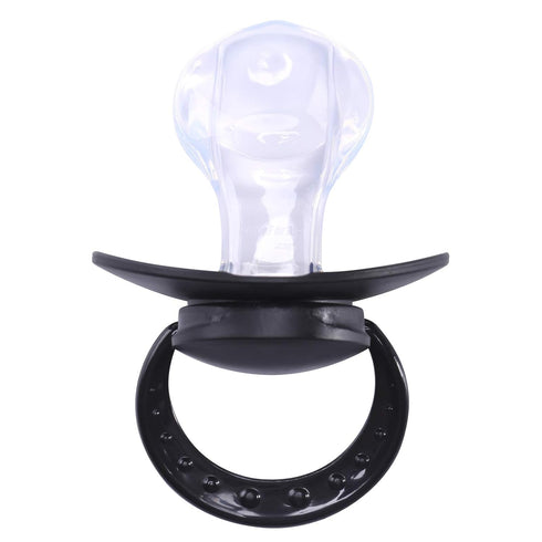 Littleforbig Adult Sized Pacifier, Smallshield, Black