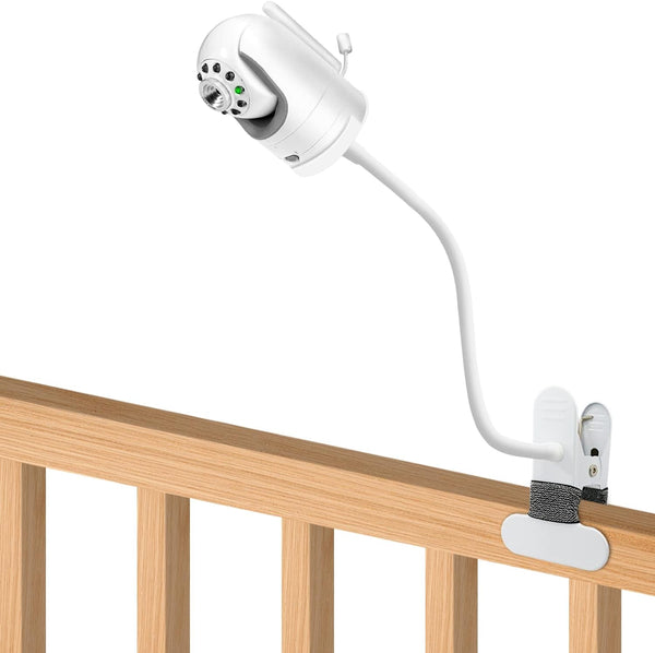 Flexible Clip Clamp Mount for Infant Optics DXR-8 and DXR-8 PRO Video Baby Monitor, 15.7 inches Gooseneck Arm