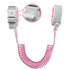 Anti Lost Wrist Link (8.2ft), Socub Breathable Toddler Leash for Child Safety with Key Lock, Pink