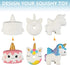 8 9 10 11 12 13 14, Pack 3 Jim&Gloria Paint Your Own Squishies, Jumbo Squishy Gifts for Girls and Boys Arts and Crafts
