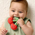 Itzy Ritzy Natural Rubber Teether BPA-Free Soft & Durable Infant Teething Toy, Easy for Little Hands to Grab & Squeeze