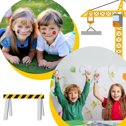 FIGEPO Construction Pinata Dump Truck Pinata for Boy Kids Construction Birthday Party Tractor Excavator Car