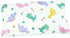 J-pinno Set, 100% 47" 59") Dinosaur Green Cute Boys Girls Cartoon Duvet Cover + Pillowcase Zipper Closure, Cotton