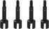 ShareGoo Steel Drive Shaft & Wheel Stub Axle Dogbones Adapter Axle Hub Compatible with WLtoys 144001 1/14 RC Car Buggy Upgrade Parts