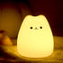 Cute Cat Lamp, Kitty Night Light for Girls Bedroom, Gifts for Women