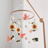 JolyRolyPal Baby Crib Mobile for Boys and Girls, Floral Mobile for Crib, Butterfly and Flower Nursery Decor, Crib