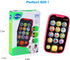 HOLA Baby Cell Phone Toy for 1 Year Old Girl, Lights Music Play Kids Phone for Toddlers, Baby Toys 12-18 Months