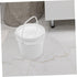 Zerodeko Refillable Wipes Dispenser Bucket Flushable Adult Bathroom Wipes Holder Handles Bucket for Car Tissue Box