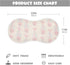 decor gift 4 Pack 22x11in Cotton Burp Cloths Muslin Easy Care Cartoon Cute Pink Fish Bones washcloths for Newborns boy
