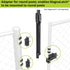 D&D TECHNOLOGIES MagnaLatch ML3RPK Round Post and Chain Link Gate Latch Adapter Kit for Safety Gate Latches