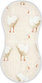 YETTASBIN White Geese Muslin Baby Burp Cloth, Super Soft Absorbent Cotton Burp Rag