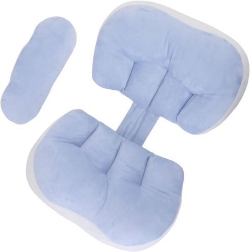 NOENNULL 100% U Shaped Pregnancy Pillow for Side Sleepers - Full Body Maternity Pillow with Back Support - Cotton Soft