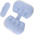 NOENNULL 100% U Shaped Pregnancy Pillow for Side Sleepers - Full Body Maternity Pillow with Back Support - Cotton Soft