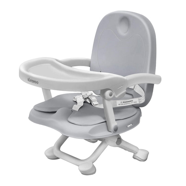 Baby Booster Seat for Dining Table with Removable Tray & Cushion, 3in1