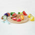 Le Toy Van Wooden Chopping Board and Super Food Set for Pretend Play - Suitable for Boys & Girls 24+ Months
