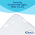 50" (Pack 2) Graco Under High Chair Mat - Waterproof & Washable Plastic Food/Spill Catcher - Eating, Painting & Art