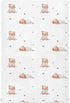 vvfelixl Crib Sheets for Boys Cute Sleeping Teddy Bears Toddler Baby Girl