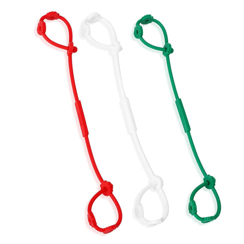 3pcs Toy Safety Straps, Socub Silicone Adjustable Baby Pacifier Teether Straps, Toddler Toy Harness for Strollers &