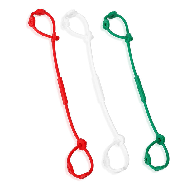 3pcs Toy Safety Straps, Socub Silicone Adjustable Baby Pacifier Teether Straps, Toddler Toy Harness for Strollers &